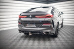 Maxton rear splitter (with vertical bars) V.3 for BMW X6 M-Pack G06