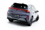 Maxton rear splitter (with vertical bars) V.3 for Cupra Terramar Mk1 (Version with towbar)