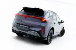 Maxton rear splitter (with vertical bars) V.3 for Cupra Terramar Mk1 (Version with towbar)
