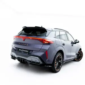 Maxton Rear Splitter (with vertical bars) V.4 Cupra Terramar Mk1 (Version with towbar)