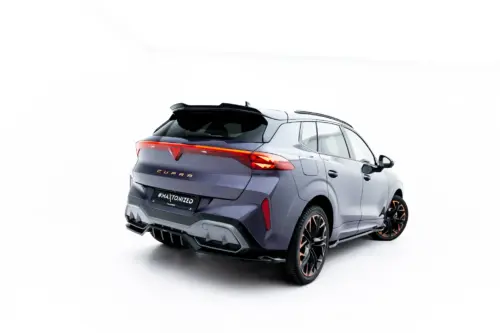 Maxton stražnji splitter (s vertikalnim šipkama) V.4 za Cupra Terramar Mk1 (Version with towbar)