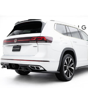 Maxton rear splitter (with vertical bars) for Volkswagen Atlas R-Line Mk1 Facelift 2