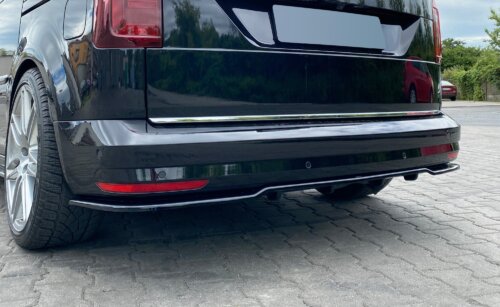 Maxton rear splitter (with vertical bars) for Volkswagen Caddy Mk. 4
