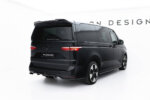 Maxton rear splitter (with vertical bars) for Volkswagen Multivan Long T7