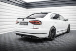 Maxton rear splitter (with vertical bars) for Volkswagen Passat GT B8 Facelift USA