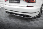 Maxton rear splitter (with vertical bars) for Volkswagen Passat GT B8 Facelift USA