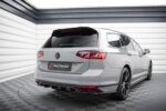 Maxton rear splitter (with vertical bars) for Volkswagen Passat R-Line B8 Facelift