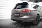Maxton rear splitter (with vertical bars) for Volkswagen Passat Sedan / Variant B8