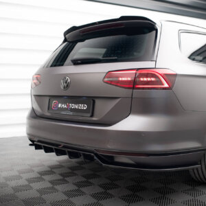 Maxton stražnji splitter (s vertikalnim šipkama) za Volkswagen Passat Sedan / Variant B8