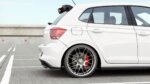 Maxton rear splitter (with vertical bars) for Volkswagen Polo GTI Mk6
