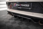Maxton rear splitter (with vertical bars) for Volkswagen T-Roc R / R-Line Mk1 Facelift
