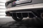 Maxton rear splitter (with vertical bars) for Volkswagen T-Roc R / R-Line Mk1 Facelift