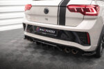 Maxton rear splitter (with vertical bars) for Volkswagen T-Roc R / R-Line Mk1 Facelift