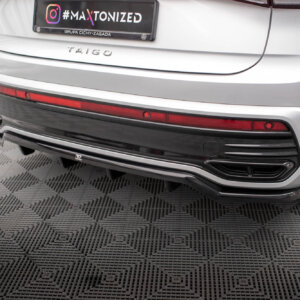Maxton stražnji splitter (s vertikalnim šipkama) za Volkswagen Taigo R-Line Mk1