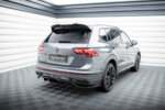Maxton stražnji splitter (s vertikalnim šipkama) za Volkswagen Tiguan Allspace R-Line Mk2 Facelift