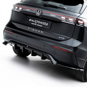 Maxton stražnji splitter (s vertikalnim šipkama) za Volkswagen Tiguan Mk3