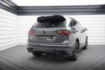 Maxton rear splitter (with vertical bars) for Volkswagen Tiguan R-Line Mk2 Facelift