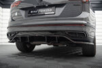Maxton rear splitter (with vertical bars) for Volkswagen Tiguan R-Line Mk2 Facelift