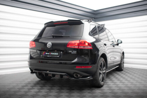 Maxton rear splitter (with vertical bars) for Volkswagen Touareg Mk2
