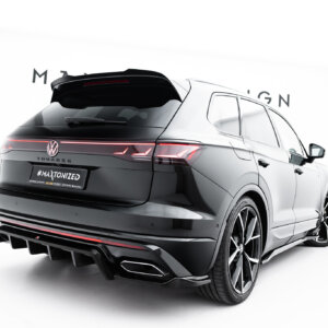 Maxton stražnji splitter (s vertikalnim šipkama) za Volkswagen Touareg R-Line Mk3 Facelift