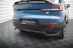 Maxton rear splitter (with vertical bars) for Volvo C40 Mk1