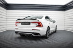 Maxton rear splitter (with vertical bars) for Volvo S60/V60 R-Design Mk3