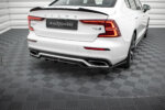 Maxton rear splitter (with vertical bars) for Volvo S60/V60 R-Design Mk3