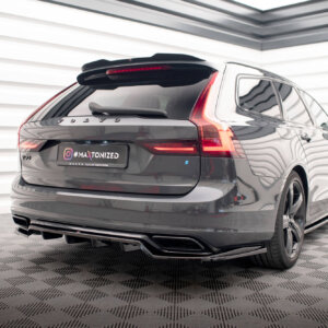 Maxton stražnji splitter (s vertikalnim šipkama) za Volvo V90 / S90 R-Design Mk2