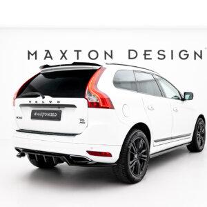 Maxton stražnji splitter (s vertikalnim šipkama) za Volvo XC60 Mk1 Facelift
