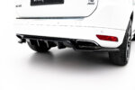Maxton rear splitter (with vertical bars) for Volvo XC60 Mk1 Facelift