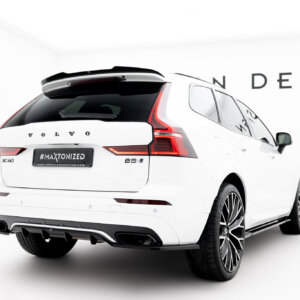 Maxton stražnji splitter (s vertikalnim šipkama) za Volvo XC60 Mk2 R-Design