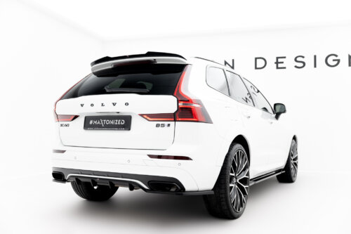 Maxton rear splitter (with vertical bars) for Volvo XC60 Mk2 R-Design