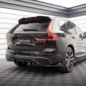 Maxton stražnji splitter (s vertikalnim šipkama) za Volvo XC60 R-Design Mk2 Facelift