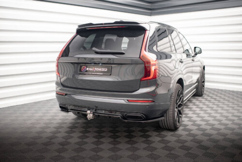 Maxton rear splitter (with vertical bars) for Volvo XC90 R-Design Mk2 / Mk2 Facelift