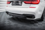 Maxton rear splitter (with vertical bars) for BMW 7 M-Pack G11 /G12