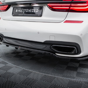 Maxton stražnji splitter (s vertikalnim šipkama) za BMW 7 M-Pack G11 /G12