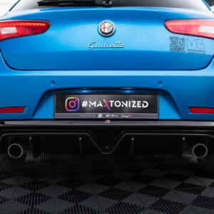 Maxton stražnji difuzor za Alfa Romeo Giulietta (verzija s ispuhom na obeh stranama)
