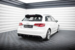 Maxton Rear Valance Audi A3 S-Line Sportback 8V (Version with single exhaust tips on one side)