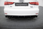 Maxton Rear Valance Audi A3 Sedan 8V Facelift (Version with dual exhaust tips on one side)