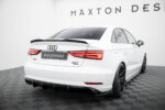 Maxton Rear Valance Audi A3 Sedan 8V Facelift (Version with single exhaust tips on one side)