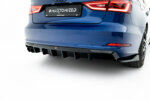 Maxton Rear Valance Audi A3 Sedan 8V (Version with dual exhaust tips on one side)