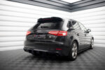 Maxton Rear Valance Audi A3 Sportback 8V Facelift (Version with double exhaust tip)