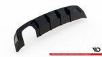 Maxton Rear Valance Audi A3 Sportback 8V Facelift (Version with double exhaust tip)