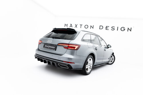 Maxton rear diffuser for Audi A4 / A4 S-Line Sedan / Avant B9
