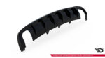 Maxton rear diffuser for Audi A4 B8 Facelift (Version with single exhausts on both sides)