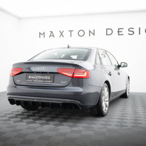 Maxton stražnji difuzor za Audi A4 B8 Facelift (Version with single exhausts on both sides)