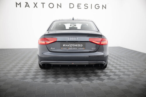 Maxton rear diffuser for Audi A4 B8 Facelift (Version without exhausts)