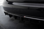 Maxton rear diffuser for Audi A4 B8 (Single side dual exhaust version)