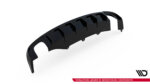 Maxton rear diffuser for Audi A4 B8 (Version with single exhausts on two sides)