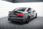 Maxton rear diffuser for Audi A4 B8 (Version with single exhausts on two sides)